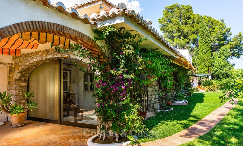 Uniek aanbod! Prachtig landgoed van 5 villa's op een groot perceel te koop, met zeezicht - Mijas, Costa del Sol 8992