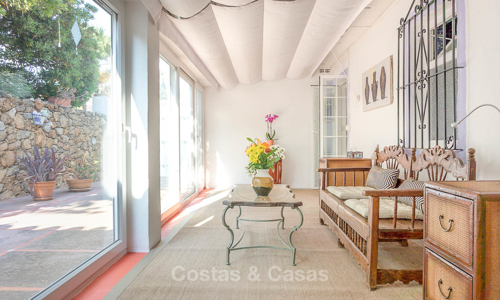 Uniek aanbod! Prachtig landgoed van 5 villa's op een groot perceel te koop, met zeezicht - Mijas, Costa del Sol 9001
