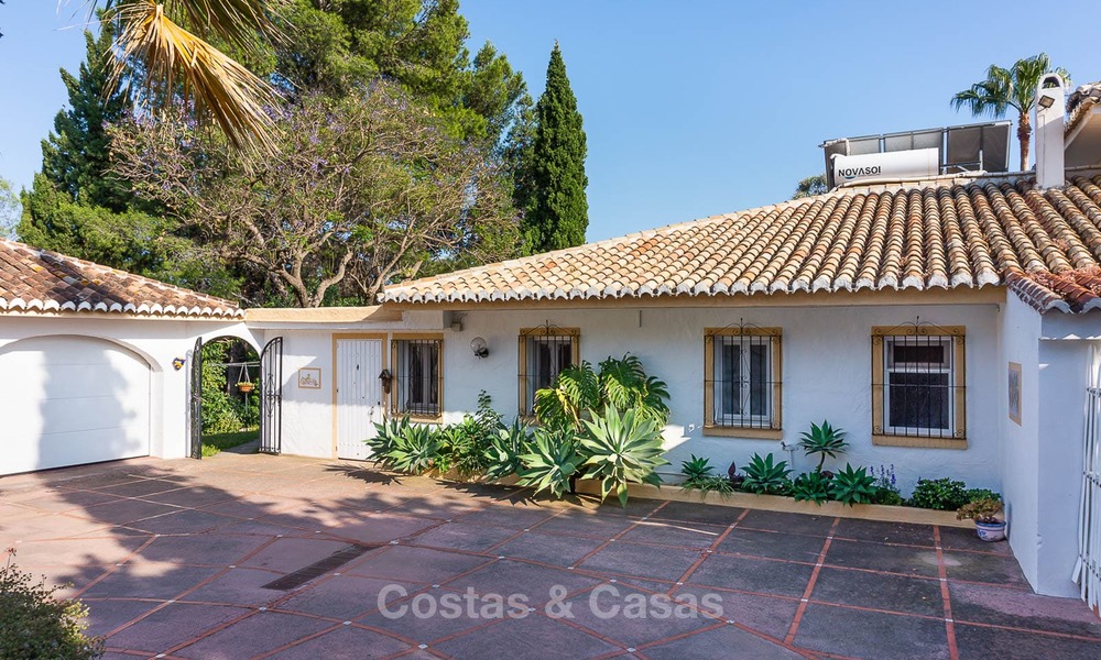 Uniek aanbod! Prachtig landgoed van 5 villa's op een groot perceel te koop, met zeezicht - Mijas, Costa del Sol 9010