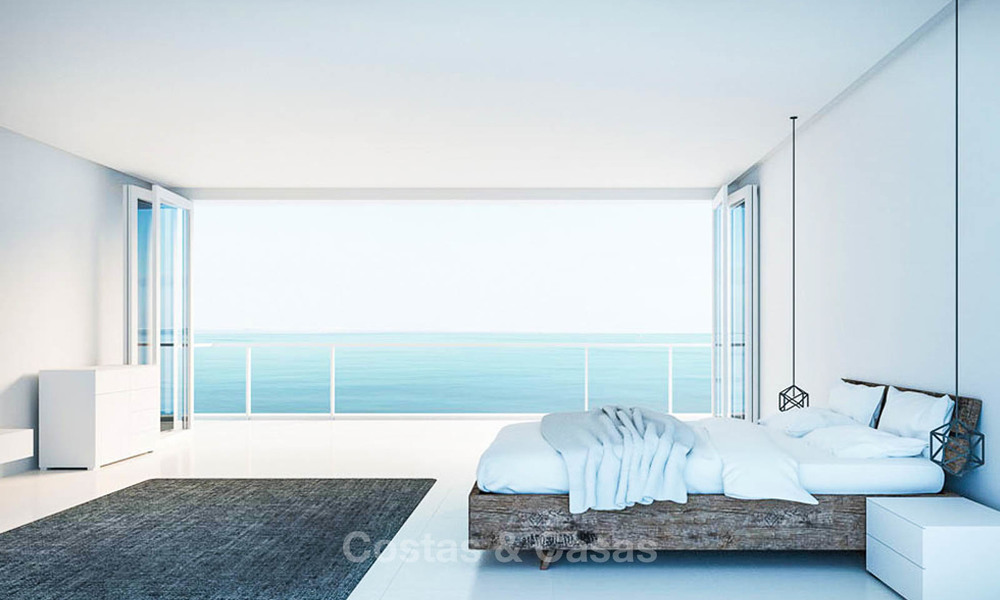 Eco-vriendelijke eigentijdse luxe villa met zeezicht te koop - Benalmadena, Costa del Sol 9249