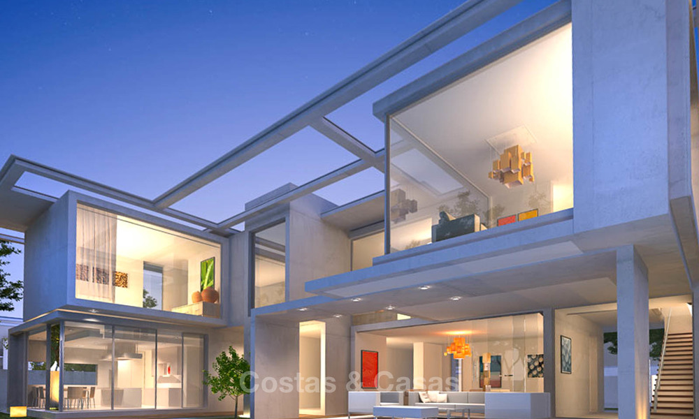 Prachtige moderne luxe villa met zee- en bergzicht te koop - Benalmadena, Costa del Sol 9260