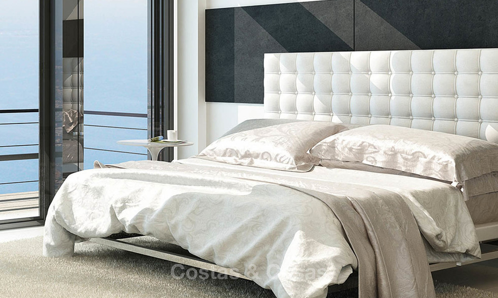 Prachtige moderne luxe villa met zee- en bergzicht te koop - Benalmadena, Costa del Sol 9263