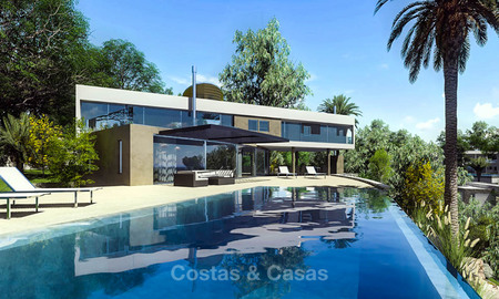 Indrukwekkende avant-garde luxe villa met zeezicht te koop - Benalmadena, Costa del Sol 9387