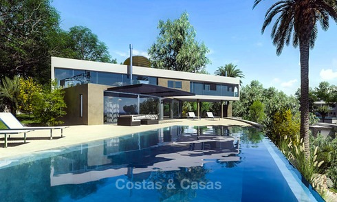 Indrukwekkende avant-garde luxe villa met zeezicht te koop - Benalmadena, Costa del Sol 9387