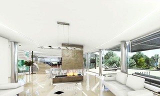 Indrukwekkende avant-garde luxe villa met zeezicht te koop - Benalmadena, Costa del Sol 9389 