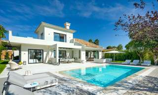 Charmante gerenoveerde luxe villa te koop in de Golf Valley, instapklaar - Nueva Andalucia, Marbella 9399 