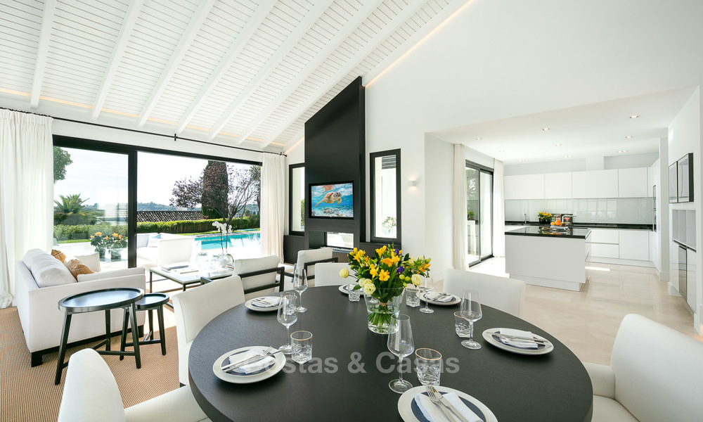 Charmante gerenoveerde luxe villa te koop in de Golf Valley, instapklaar - Nueva Andalucia, Marbella 9401