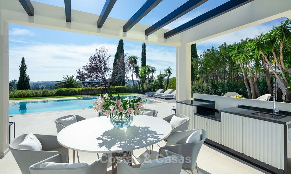 Charmante gerenoveerde luxe villa te koop in de Golf Valley, instapklaar - Nueva Andalucia, Marbella 9403