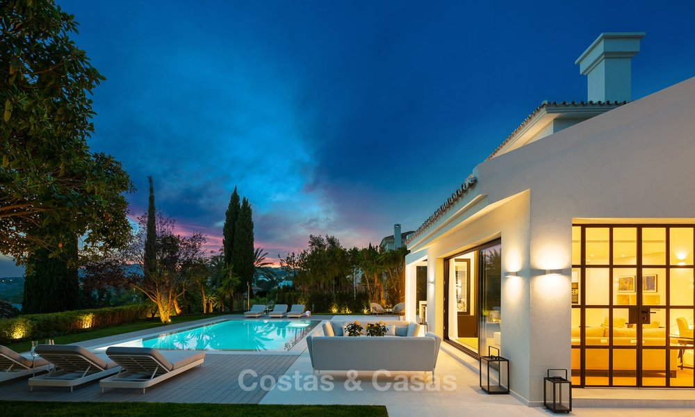 Charmante gerenoveerde luxe villa te koop in de Golf Valley, instapklaar - Nueva Andalucia, Marbella 9419