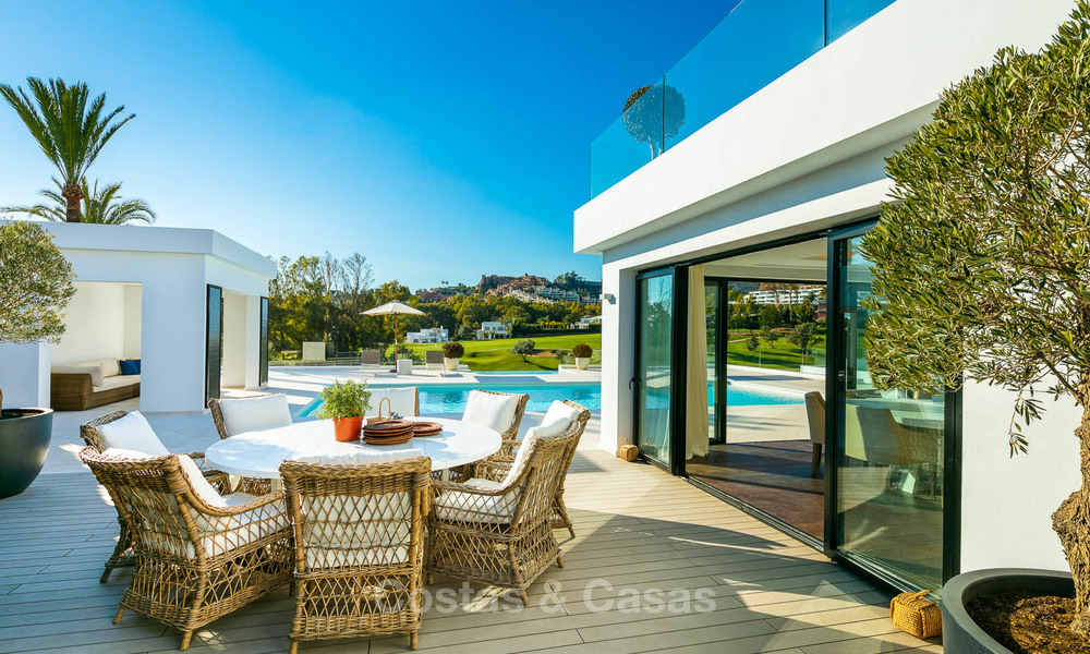 Prestigieuze gerenoveerde luxe villa te koop, eerstelijn golf, Nueva Andalucía, Marbella 9445