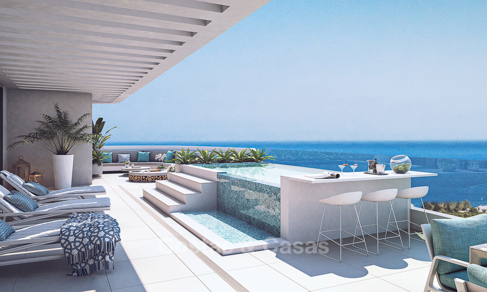 Stijlvolle moderne appartementen met zeezicht te koop in een innovatief lifestyle-complex met topklasse infrastructuur - Fuengirola, Costa del Sol 9469