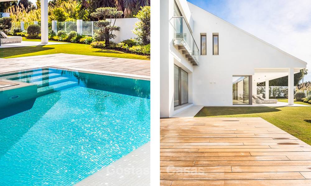 Zeer elegante moderne luxe villa te koop, strandzijde Puerto Banus, Marbella 9535