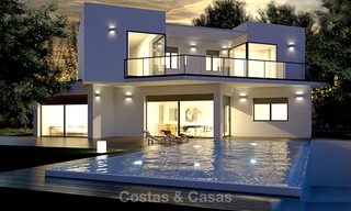 Prachtige nieuwe moderne eigentijdse luxe villa's met zeezicht te koop - Mijas, Costa del Sol 9960 