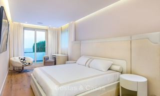 Magnifieke, luxueuze tweedelijns strandvilla met heerlijk zeezicht te koop in Puente Romano, Golden Mile, Marbella 10036 