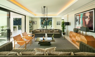 Oogstrelende, volledig gerenoveerde luxe villa met adembenemend zeezicht te koop in El Madroñal, Benahavis - Marbella 10080 