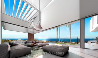 Gloednieuwe hedendaagse luxe villa met panoramisch zeezicht te koop, in een exclusief golfresort, Benahavis - Marbella 10103 