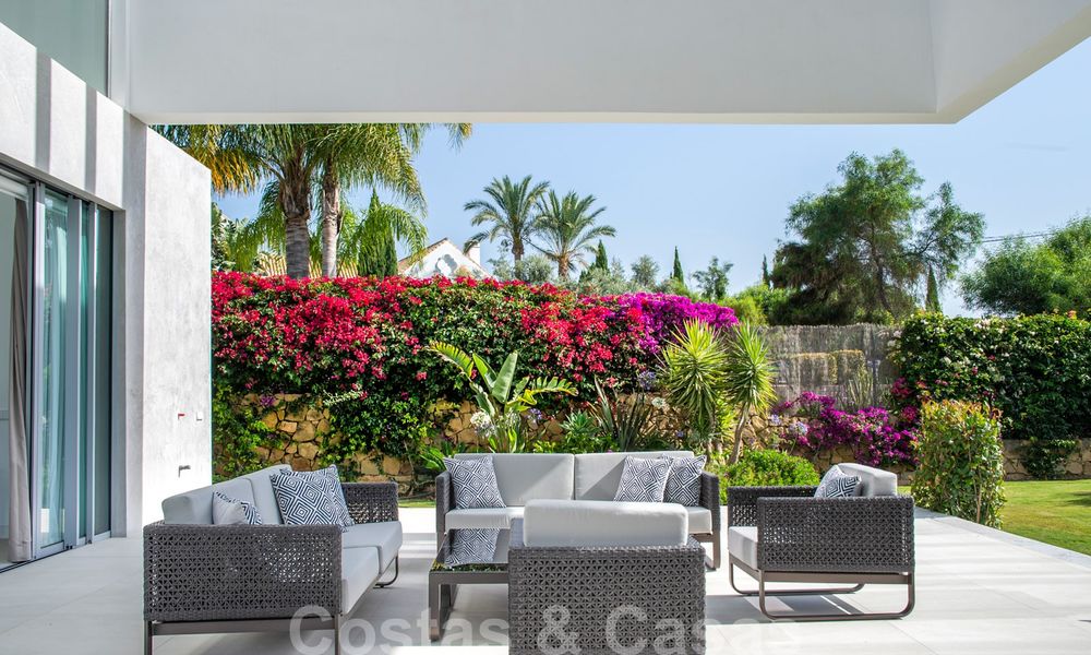 Gloednieuwe hedendaagse luxe villa met panoramisch zeezicht te koop, in een exclusief golfresort, Benahavis - Marbella 26516