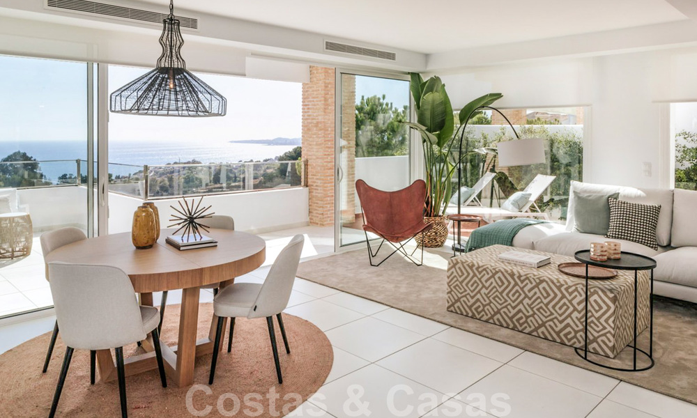 Ruime en moderne exclusieve villa's met prachtig panoramisch zeezicht te koop - Benalmadena, Costa del Sol 26501
