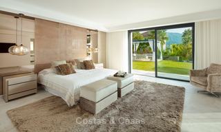 Imposante moderne eigentijdse luxe villa te koop in de Golf Vallei van Nueva Andalucia, Marbella 10436 