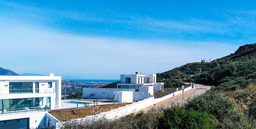 Elegante moderne nieuwbouw villa met adembenemend zeezicht te koop, Mijas, Costa del Sol 10844