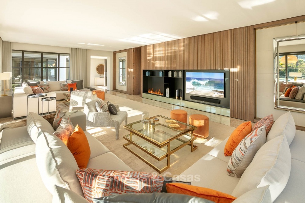 Spectaculaire, eigentijdse luxe villa te koop, eerstelijn golf in Las Brisas, Nueva Andalucia, Marbella 10626