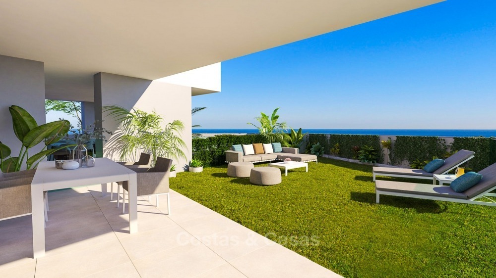 Moderne luxe appartementen met prachtig zeezicht te koop, op loopafstand van het strand - La Duquesa, Manilva, Costa del Sol 10824