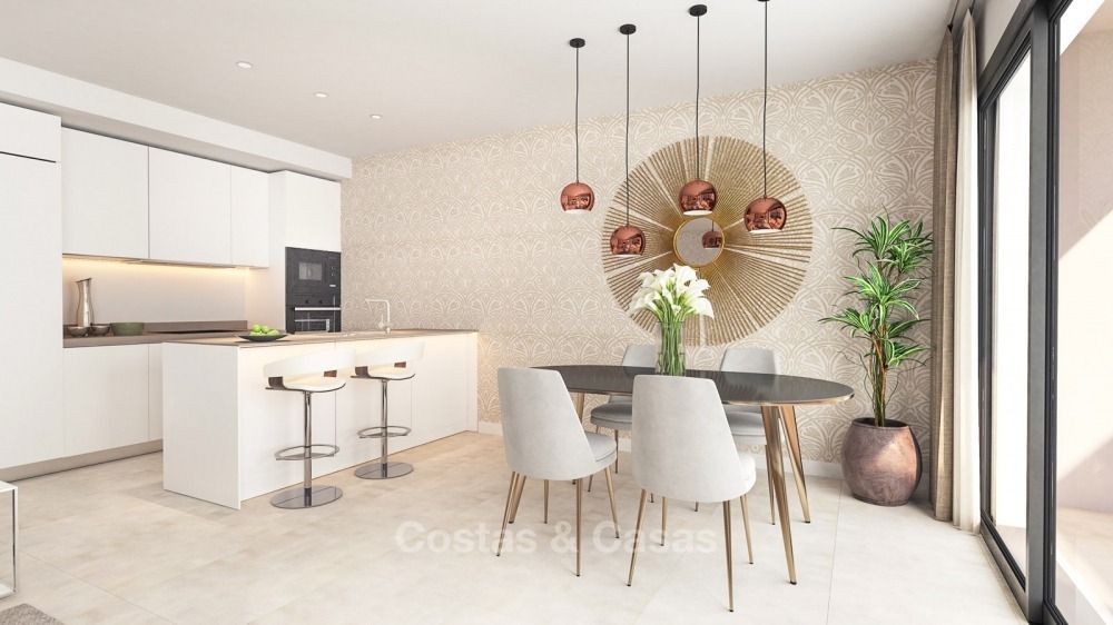 Moderne luxe appartementen met prachtig zeezicht te koop, op loopafstand van het strand - La Duquesa, Manilva, Costa del Sol 10836