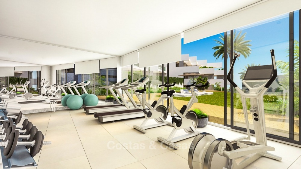 Moderne luxe appartementen met prachtig zeezicht te koop, op loopafstand van het strand - La Duquesa, Manilva, Costa del Sol 10837
