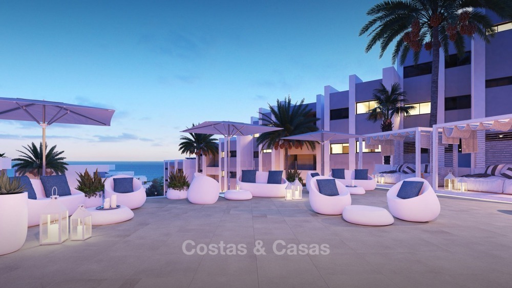 Moderne luxe appartementen met prachtig zeezicht te koop, op loopafstand van het strand - La Duquesa, Manilva, Costa del Sol 10838