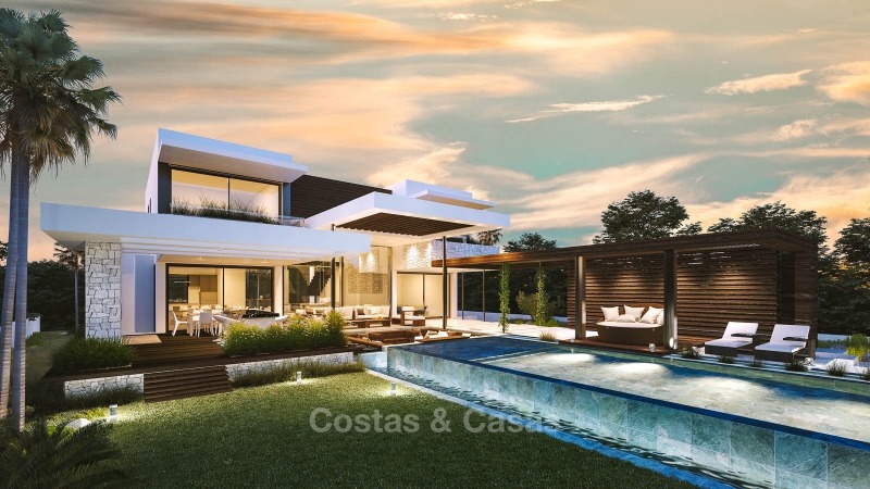 Spectaculaire hedendaagse luxe villa te koop op de New Golden Mile - Estepona Oost, Marbella 10857 