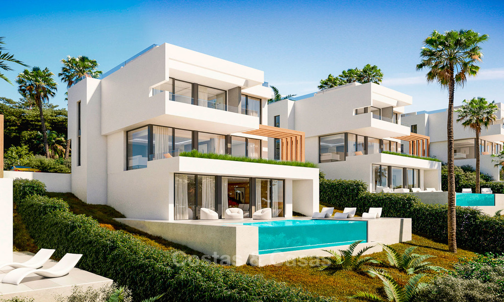 Nieuwe, exclusieve, moderne luxe villa's in een eersteklas golfresort te koop, Mijas, Costa del Sol 10990