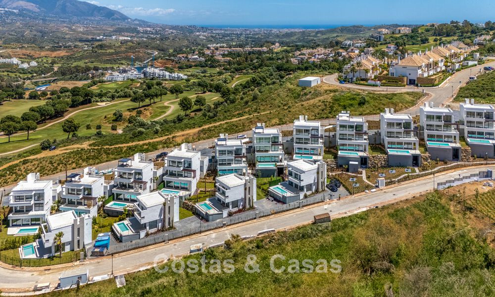 Nieuwe, exclusieve, moderne luxe villa's in een eersteklas golfresort te koop, Mijas, Costa del Sol 776767