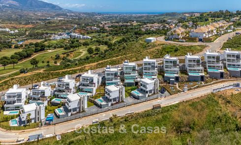 Nieuwe, exclusieve, moderne luxe villa's in een eersteklas golfresort te koop, Mijas, Costa del Sol 776767