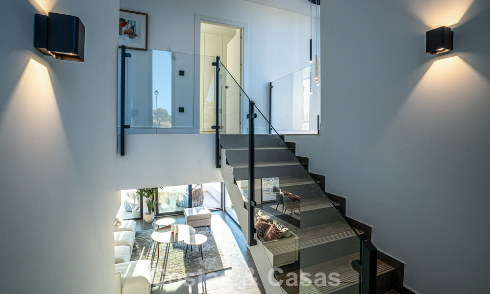 Nieuwe, exclusieve, moderne luxe villa's in een eersteklas golfresort te koop, Mijas, Costa del Sol 776771