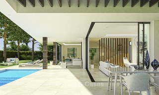 Gloednieuwe innovatieve luxe villa in eigentijds design te koop, Elviria, Marbella 11688 