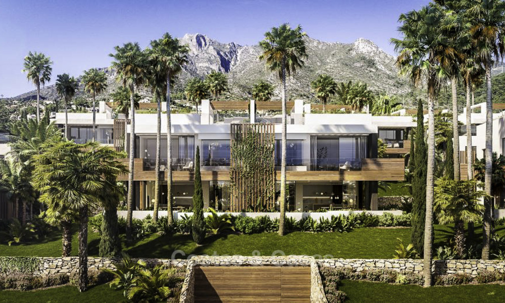 Luxueuze hedendaagse designer villa's met prachtig uitzicht te koop - Sierra Blanca, Golden Mile, Marbella. Voltooid! 11492