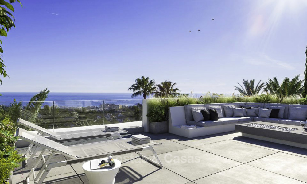 Luxueuze hedendaagse designer villa's met prachtig uitzicht te koop - Sierra Blanca, Golden Mile, Marbella. Voltooid! 11503