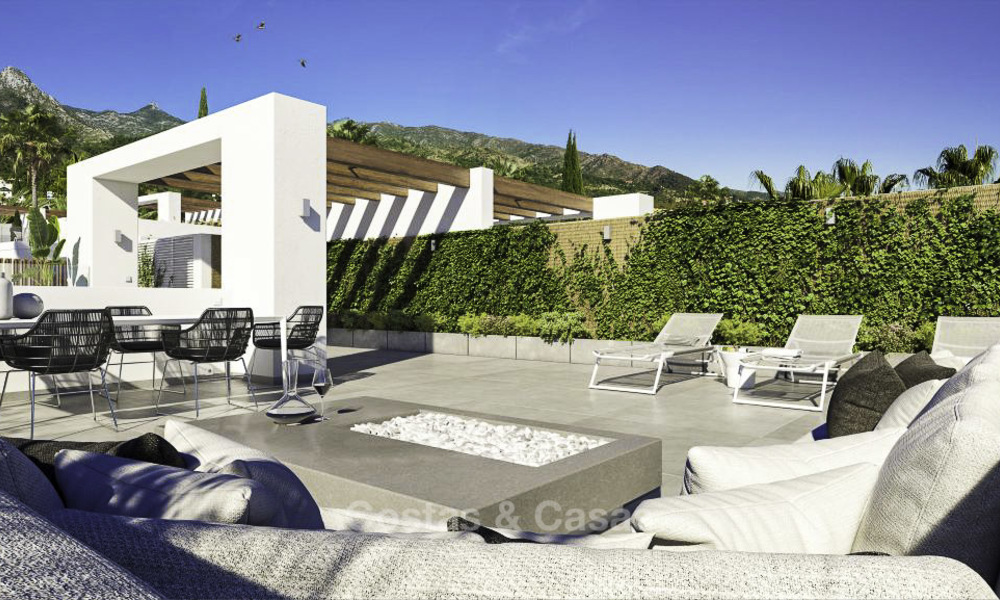 Luxueuze hedendaagse designer villa's met prachtig uitzicht te koop - Sierra Blanca, Golden Mile, Marbella. Voltooid! 11513