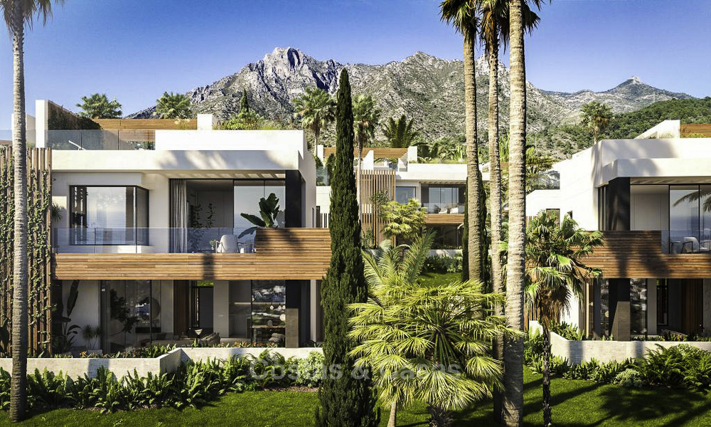 Luxueuze hedendaagse designer villa's met prachtig uitzicht te koop - Sierra Blanca, Golden Mile, Marbella. Voltooid! 11515