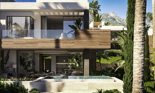 Luxueuze hedendaagse designer villa's met prachtig uitzicht te koop - Sierra Blanca, Golden Mile, Marbella. Voltooid! 11516 