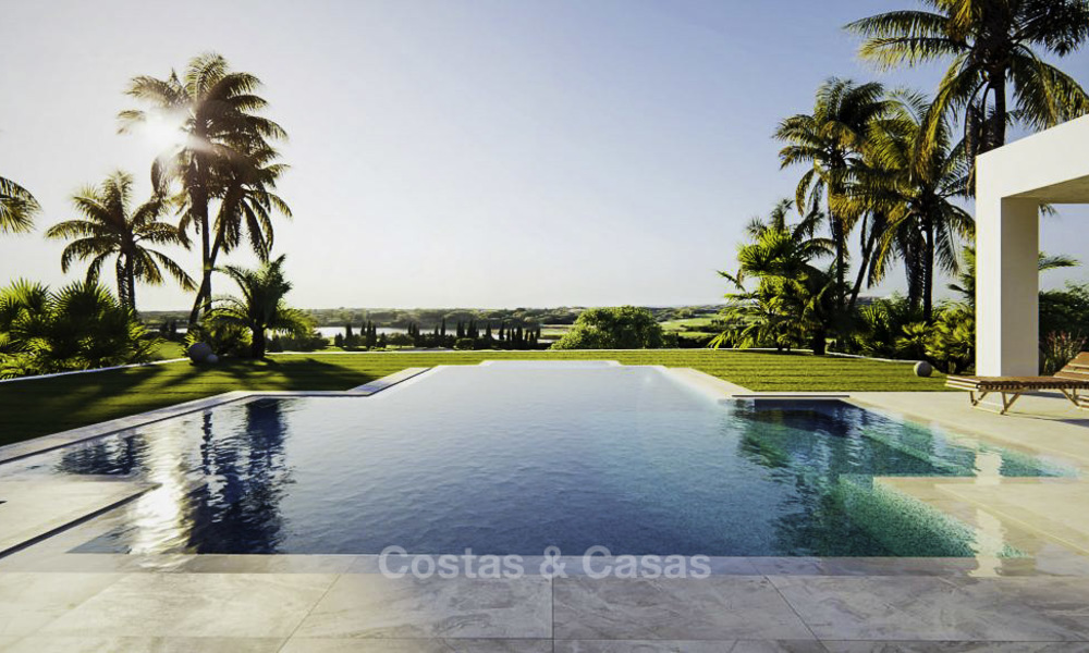 Zeer exclusieve luxe villa in een moderne eigentijdse stijl te koop, eerstelijn golf te Benahavis - Marbella 11725