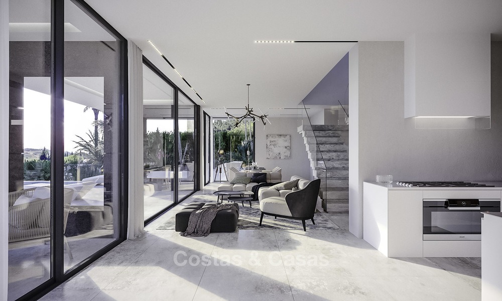 LAATSTE VILLA´S! Prachtige nieuwe moderne villa's te koop dicht bij Estepona centrum, Costa del Sol 12018