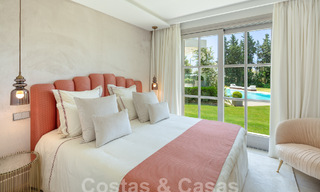 Prestigieuze luxe villa op een uitzonderlijke locatie te koop, eerstelijn golf, zeezicht en instapklaar - Nueva Andalucia, Marbella 57188 