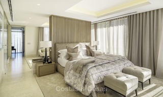 Indrukwekkende moderne luxe villa te koop, instapklaar, tweedelijnstrand op de Golden Mile, Marbella 12417 