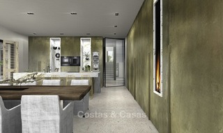Gloednieuwe moderne luxe villa met panoramisch zeezicht te koop in Benahavis - Marbella 12542 