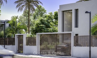 Stijlvolle nieuwe moderne luxe villa's met zeezicht te koop, Manilva, Costa del Sol 12914 