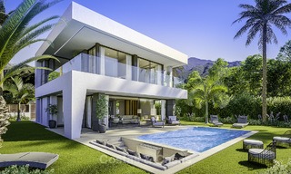 Stijlvolle nieuwe moderne luxe villa's met zeezicht te koop, Manilva, Costa del Sol 12915 