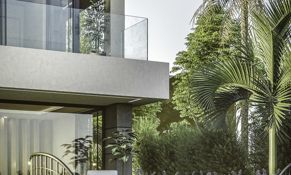 Stijlvolle nieuwe moderne luxe villa's met zeezicht te koop, Manilva, Costa del Sol 12921