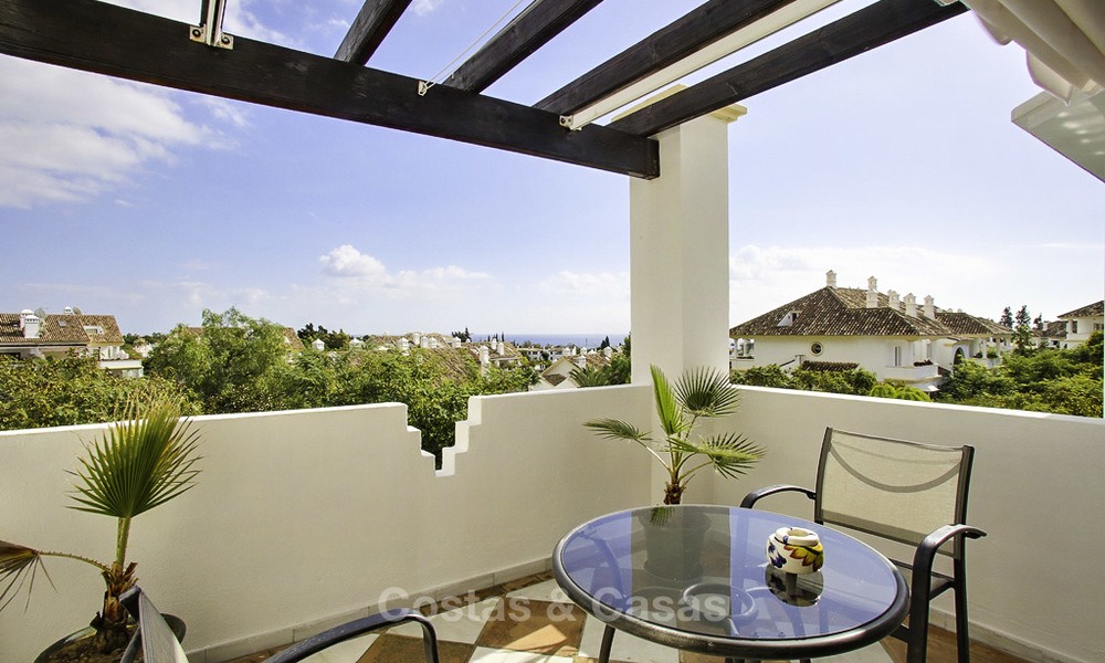 Ruim appartement met panoramisch zeezicht te koop, in een prestigieus complex aan de Golden Mile, Marbella 13156