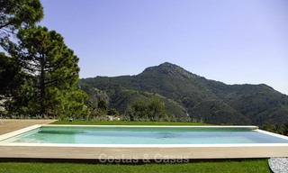 Prachtige nieuwe eigentijdse luxe villa's met panoramisch zeezicht te koop, Benahavis, Marbella 13439 